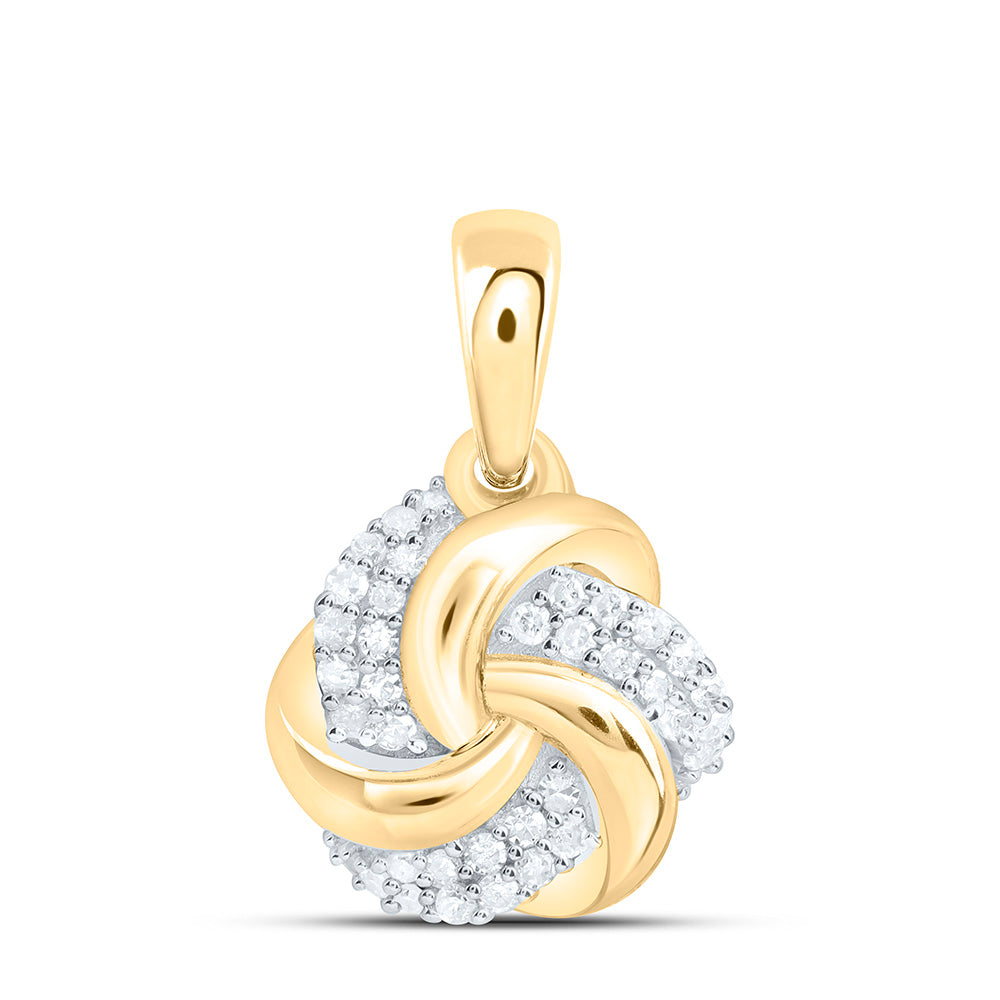 1/6CTW-NAT DIA P1 GIFT PENDANT Daisy Joyeria