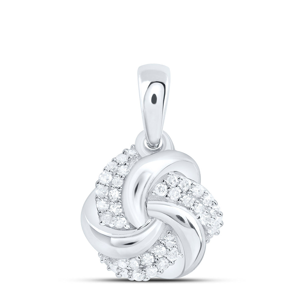 1/6CTW-NAT DIA P1 GIFT PENDANT Daisy Joyeria
