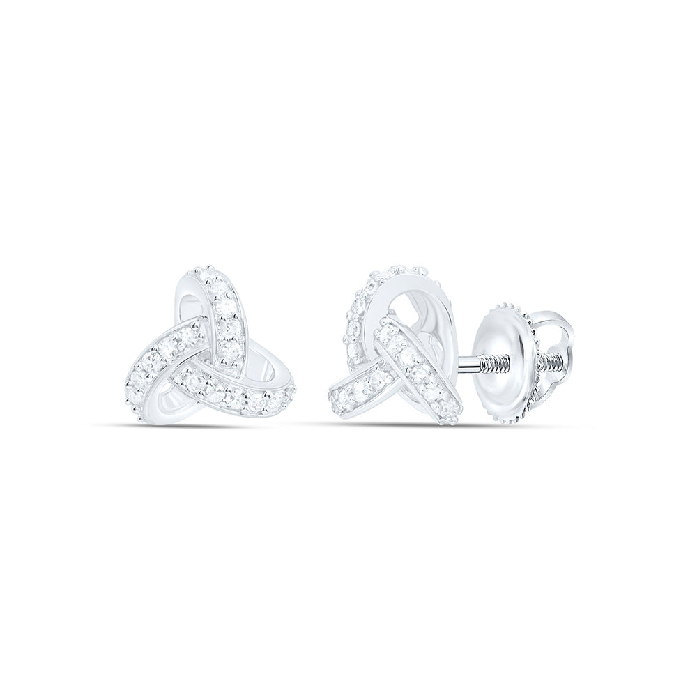 1/5CTW-NAT DIA P1 GIFT EARRING Daisy Joyeria