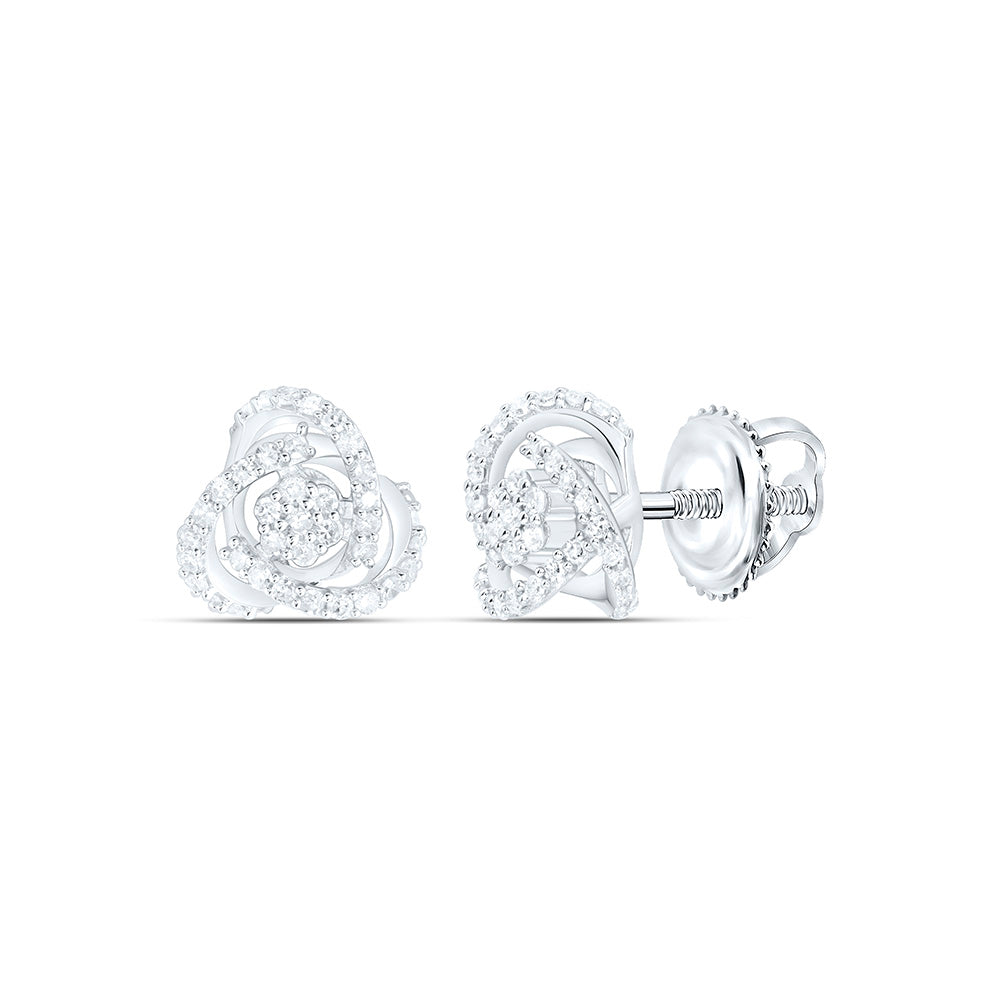 1/4CTW-NAT DIA P1 GIFT EARRING Daisy Joyeria