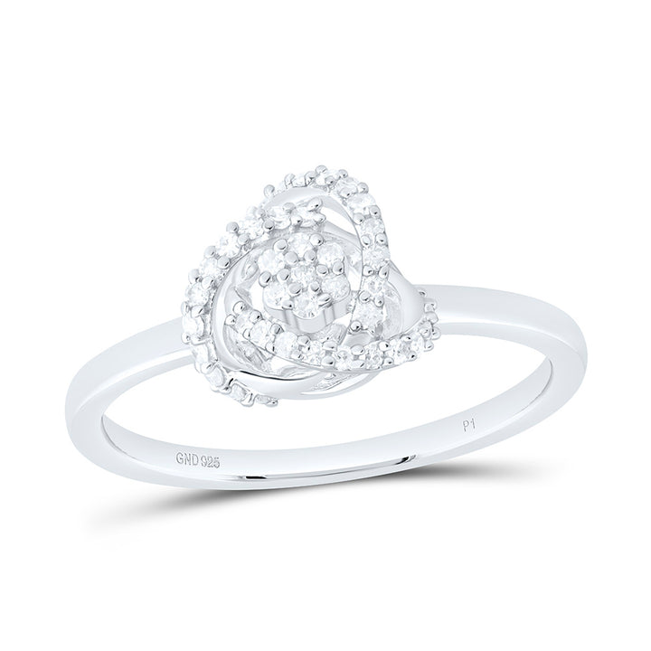 1/5CTW-NAT DIA P1 GIFT RING Daisy Joyeria