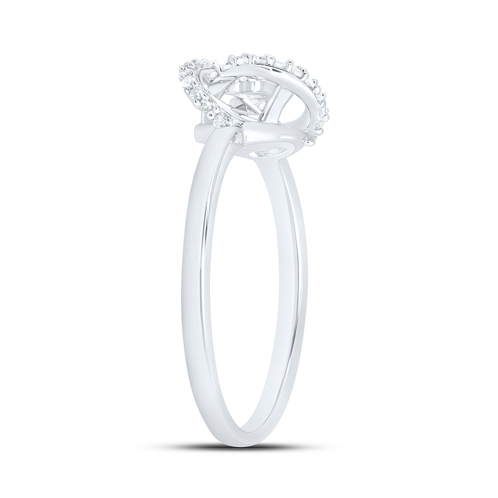 1/5CTW-NAT DIA P1 GIFT RING Daisy Joyeria