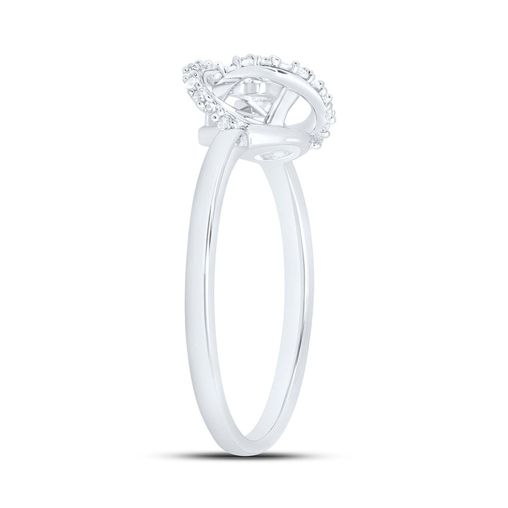 1/5CTW-NAT DIA P1 GIFT RING Daisy Joyeria
