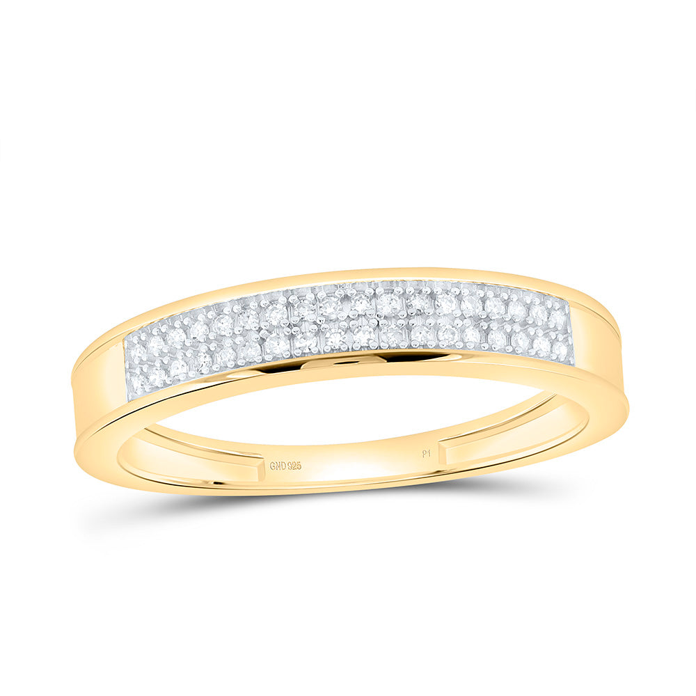 1/10CTW-NAT DIA P1 GIFT MICRO-PAVE MENS BAND Daisy Joyeria
