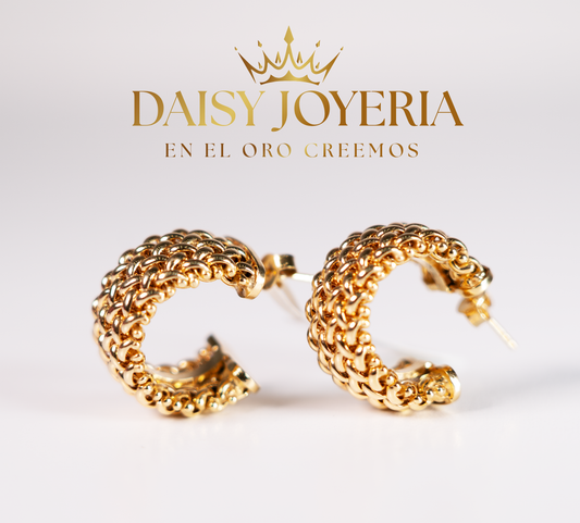 ARETES ARGOLLAS 14K 10.6G