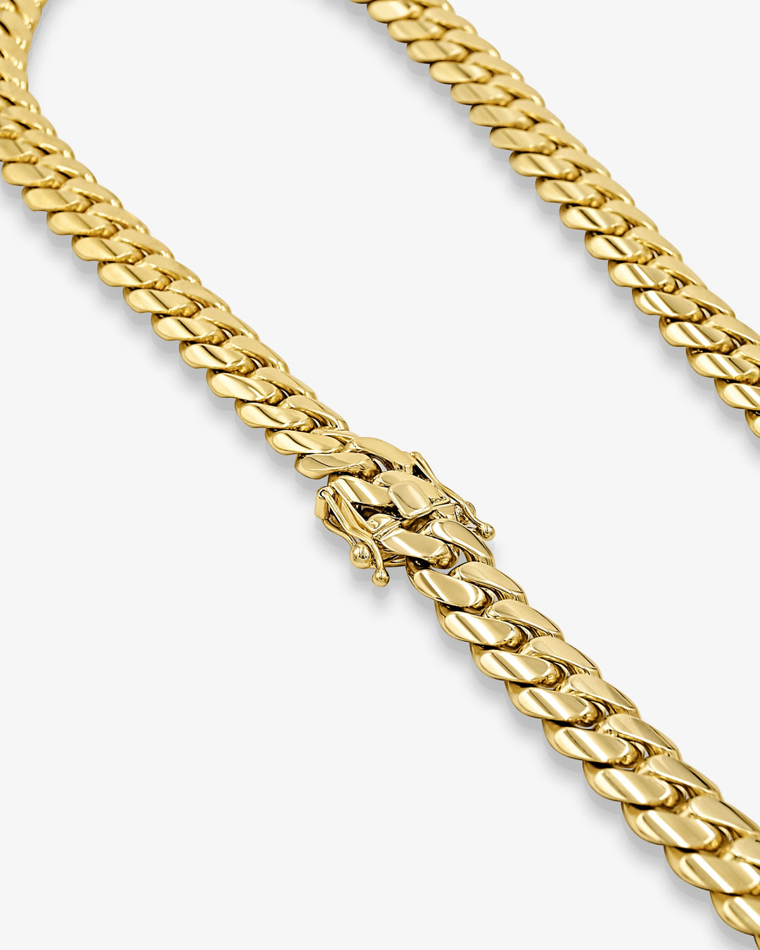 7mm Cuban Link Chain - Solid Gold Handcrafted in Miami Daisy Joyeria