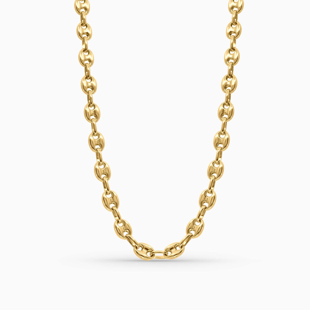 Cadena Mariner Puff en Oro 14K Daisy Joyeria