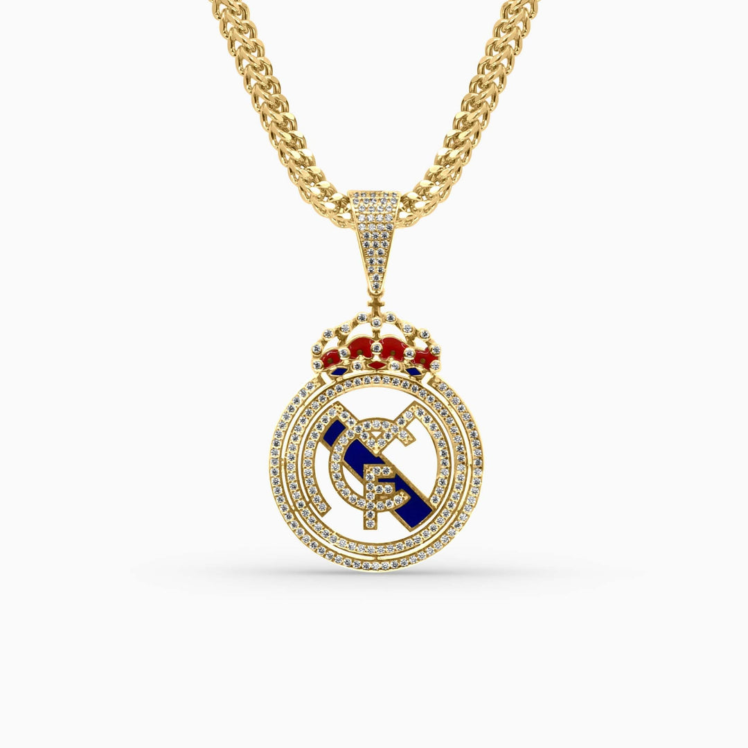 Dije Real Madrid en Oro 10K Daisy Joyeria