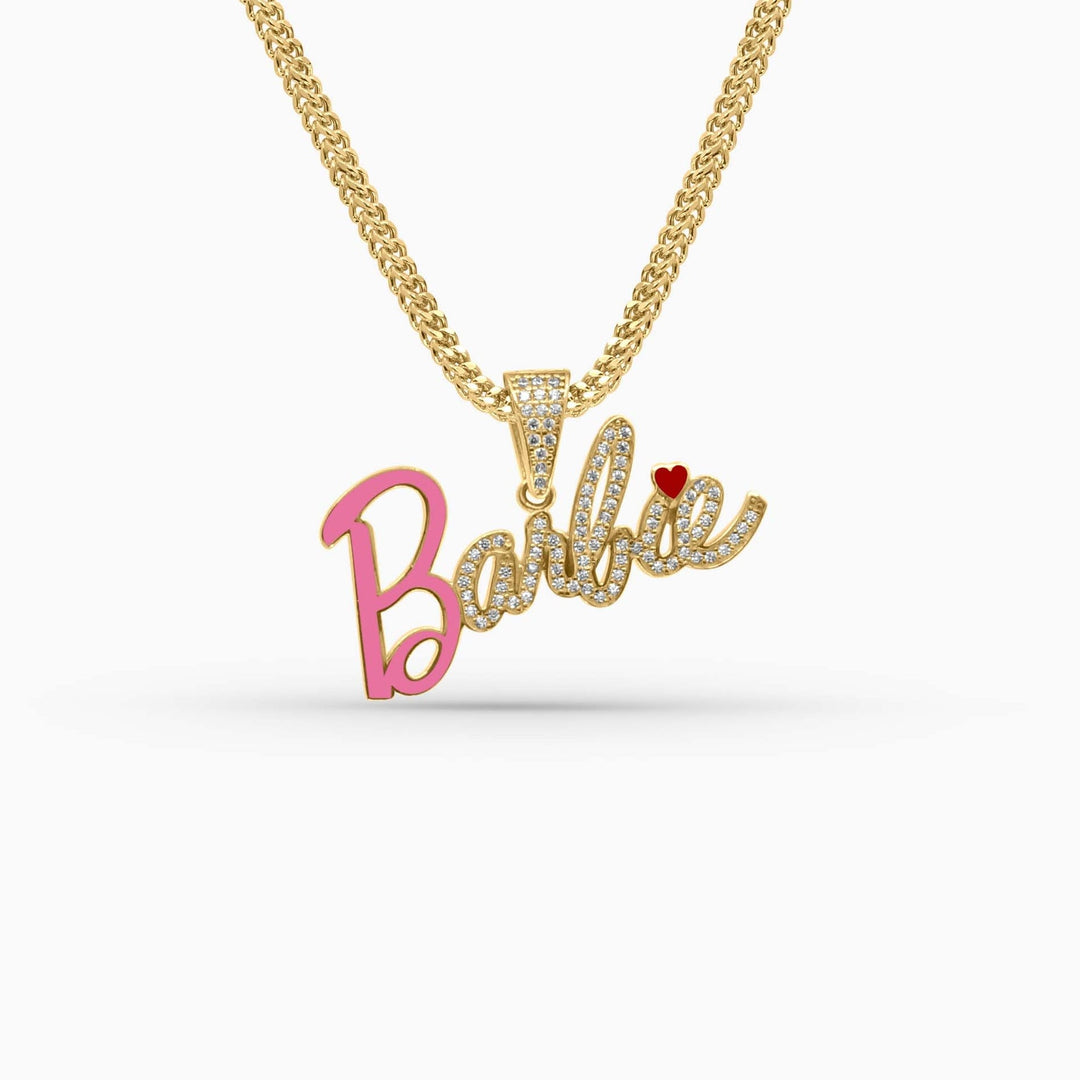 Dije Barbie en Oro en 10K Daisy Joyeria