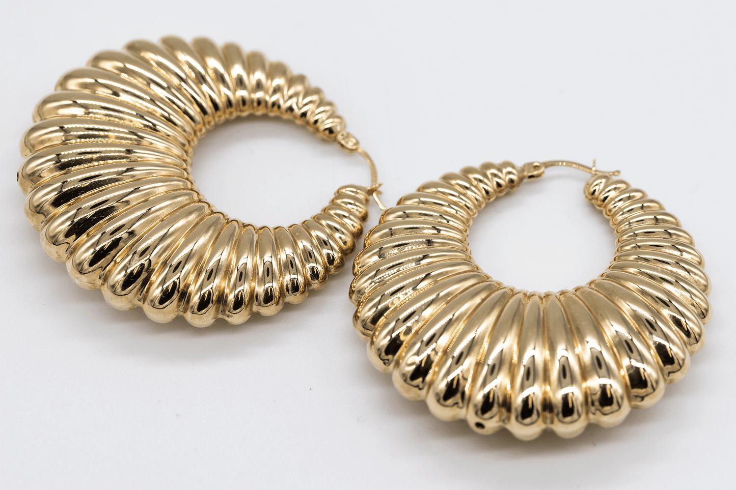 10K Chonga Earrings 16.31 grams