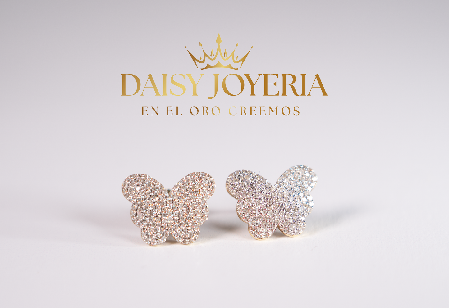 DIAMANTE MARIPOSA DE 14K 85 CTW