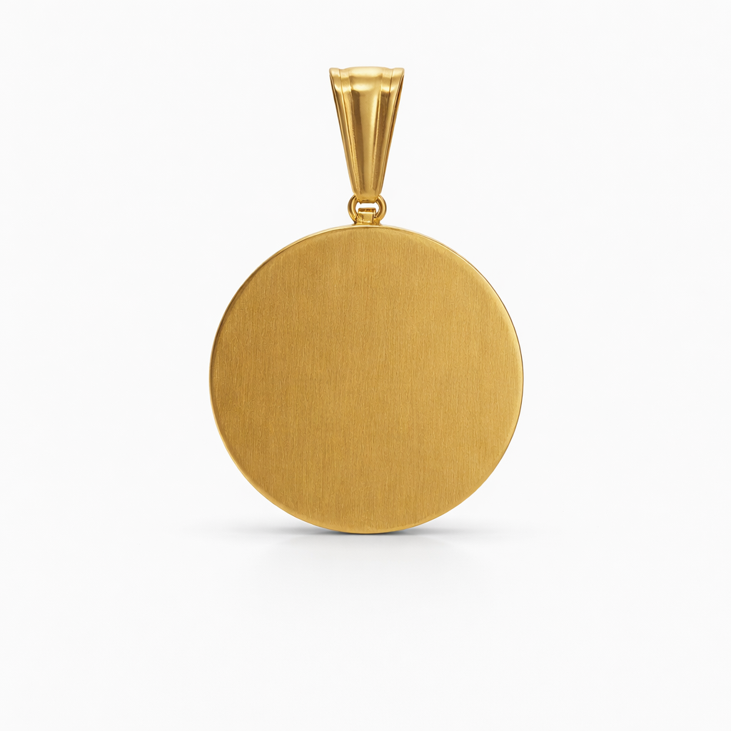 Medalla de Santa Bárbara en Oro 10K Daisy Joyeria