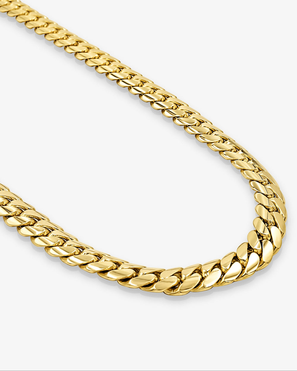 7mm Cuban Link Chain - Solid Gold Handcrafted in Miami Daisy Joyeria