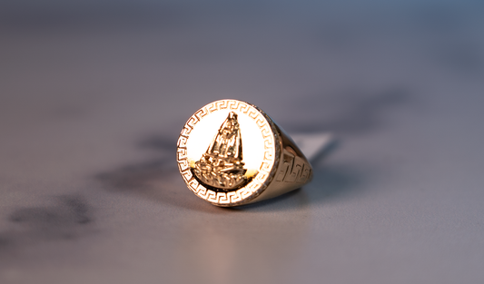 ANILLO DE CARIDAD 14K 5.20G