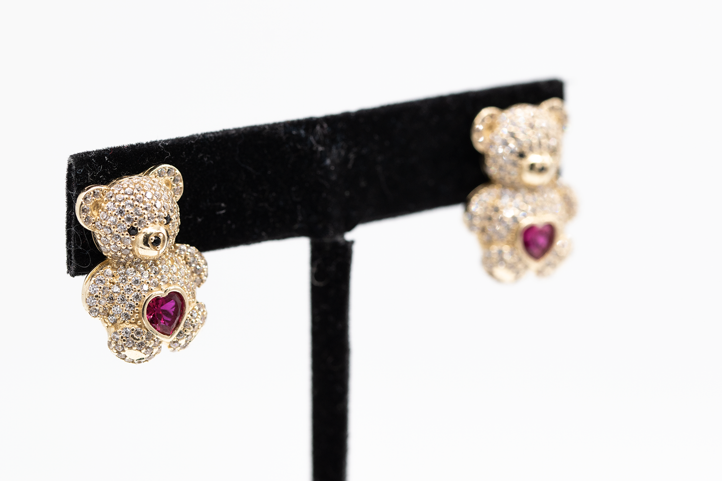 10K Bear Earrings 6.73 grams